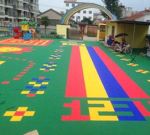 幼儿园拼装地板,蓝球场拼装地扳,羽毛球拼装地扳