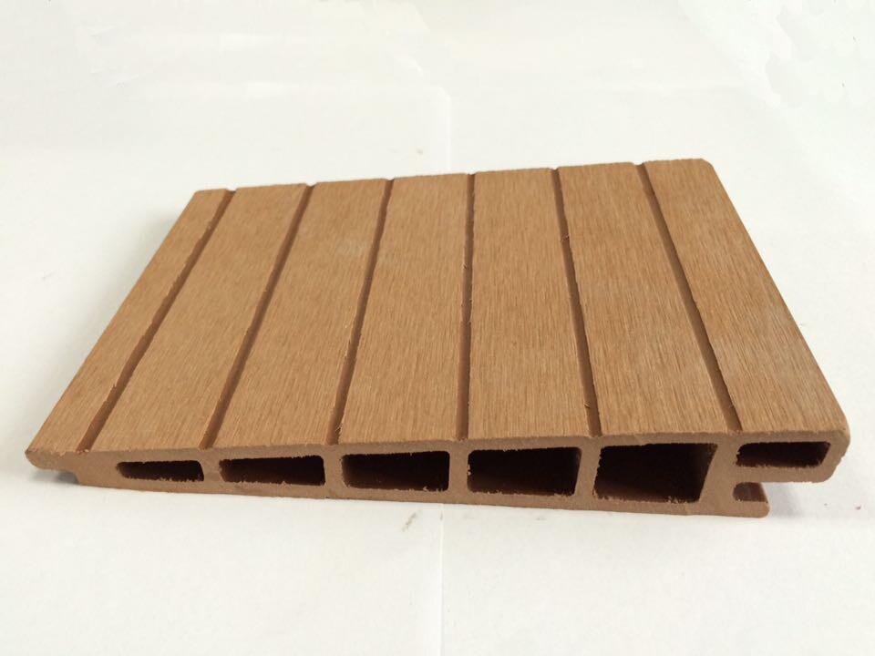木塑斜面板，户外装饰板165x28mm