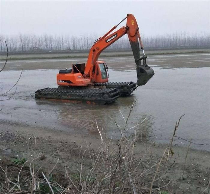 海南省东方市水上挖掘机租赁服务至上专业服务