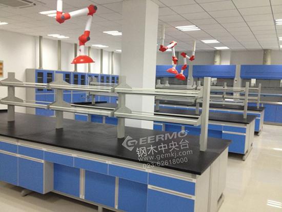 重庆钢木实验室中央操作台厂家定制重庆钢木化验室操作台