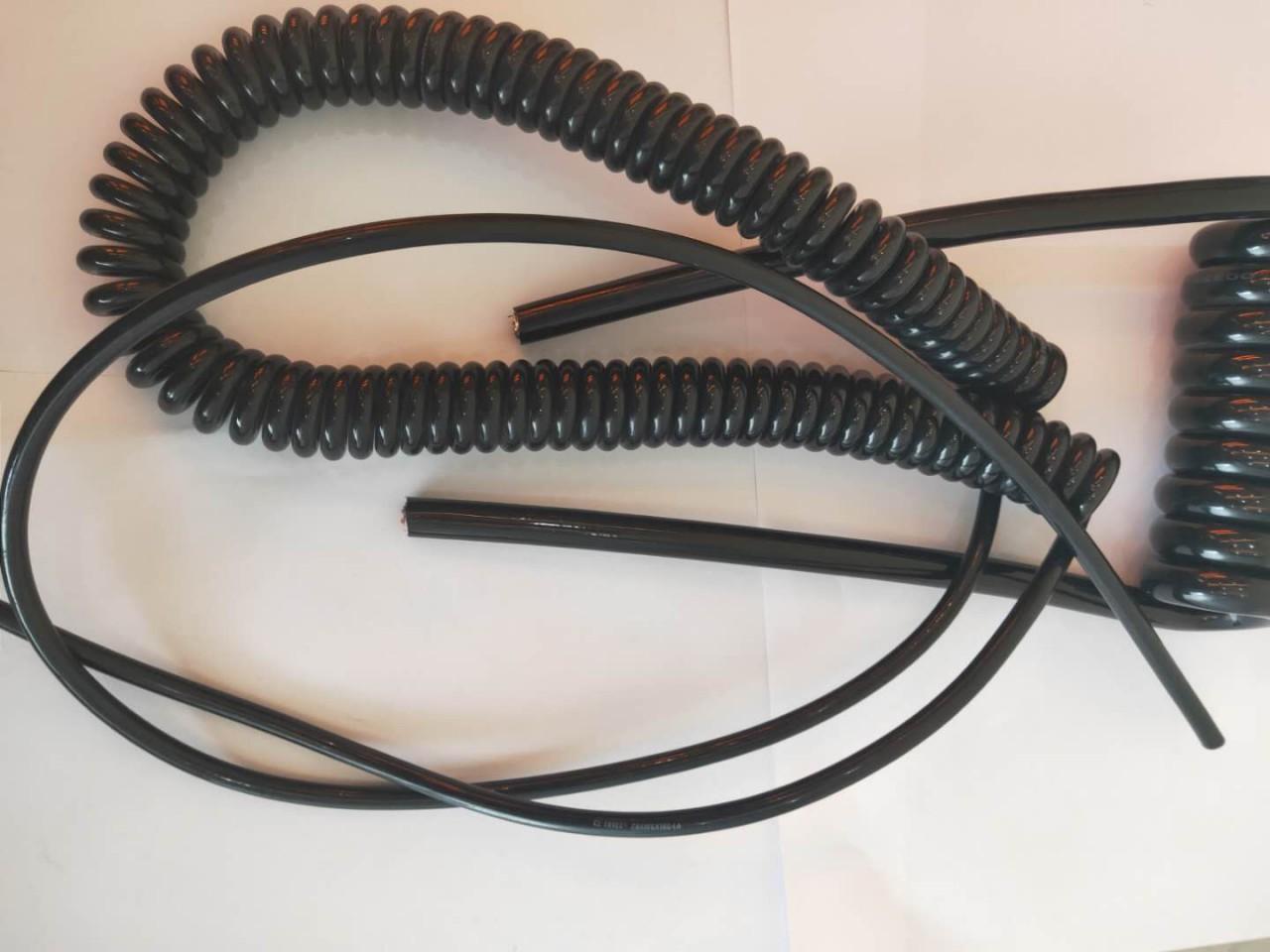 上海格采gckabel数控机床专用多芯弹簧螺旋电缆