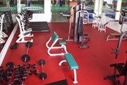 健身房地板健身房塑胶地板健身房橡胶地板健身房用的地板健身房用什么地板