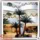 厂家专业批发订做室内外棕榈树 酒店专用仿真植物 玻璃钢棕榈树