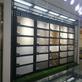 600800瓷砖展板货架 金属洞洞板展示柜 冲孔板展具展架