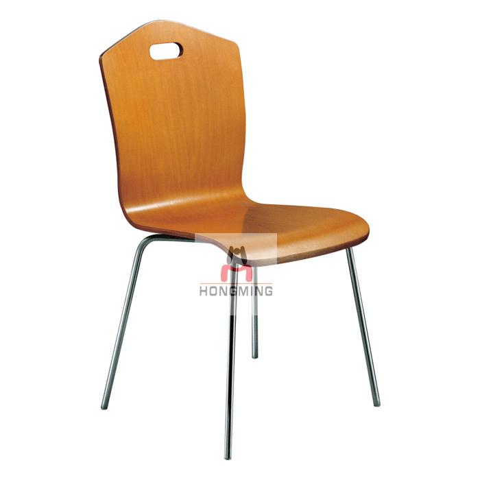 实心铁架塑料一体成型座板塑胶椅 办公会议椅 连体座板塑料椅