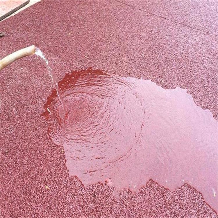 丽江市彩色透水地坪 透水砼 彩色透水混凝土材料