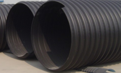 成都市抗压力、耐腐蚀HDPE钢带增强螺旋波纹排水管 厂家直售，发往全国