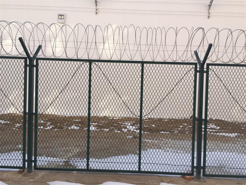 监狱巡道钢网墙价格-宜城监狱钢网墙价格-监狱钢网墙安装
