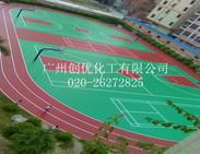 球场地坪漆，广州球场地坪漆，防滑球场地坪
