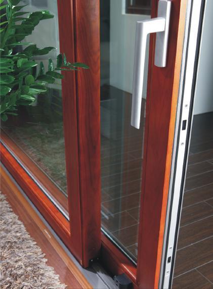 贝克洛W75-W木包铝门窗系统