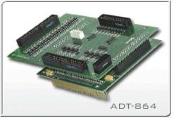 ADT-864 基于PC104总线的4轴运动控制卡