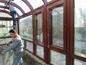 泰州市贝科利尔门窗生产销批发构件式铝包木阳光房