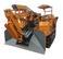 矿山机械顶管工程大坡度履带刮板式扒渣机挖掘装载机