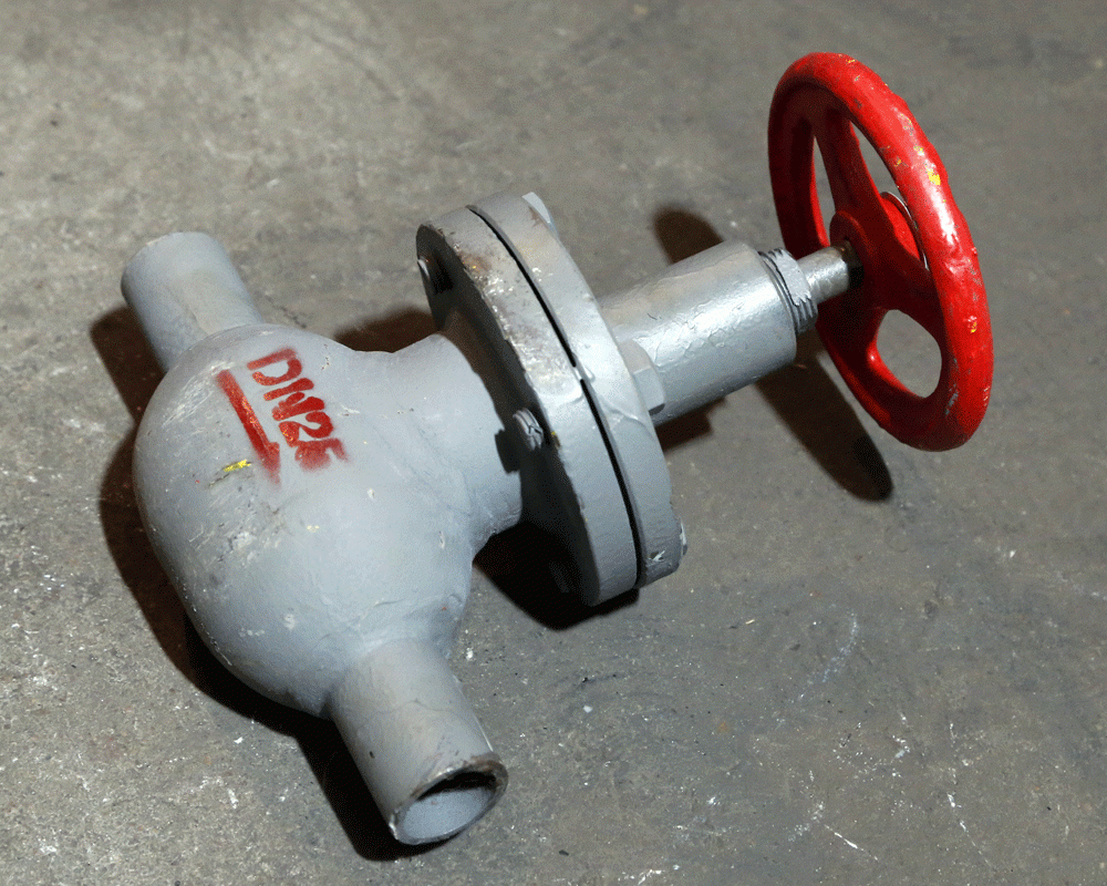 螺杆机用钢制焊DN25接节流阀
