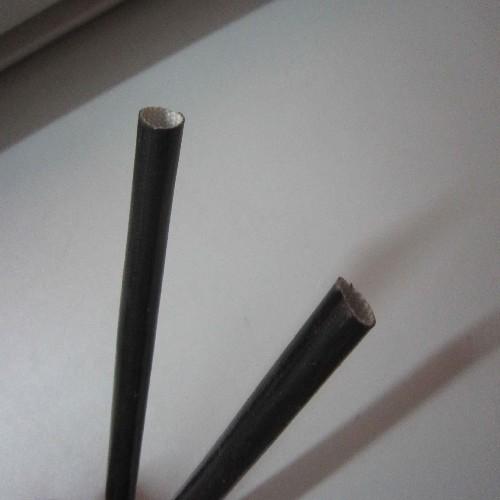 黑色内纤外胶玻纤管，黑色环保内纤纤维管