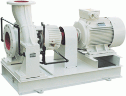 HPK型泵为单级单吸卧式热水离心泵