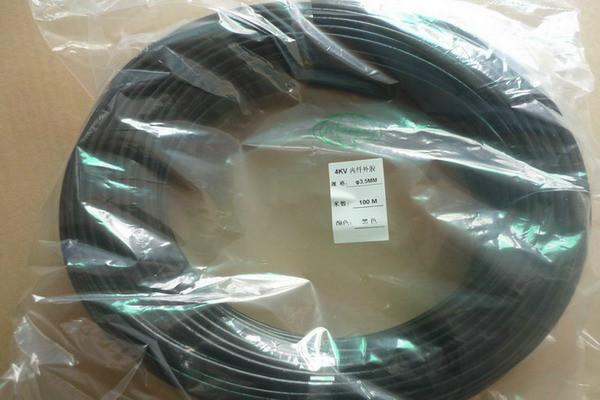 黑色硅橡胶矽套管，黑色耐高压硅纤管