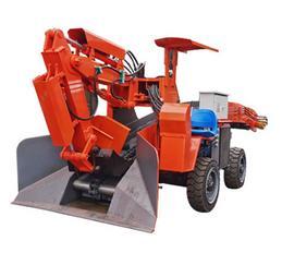 礦山機械礦用扒渣機小型輪式刮板式挖掘裝載機
