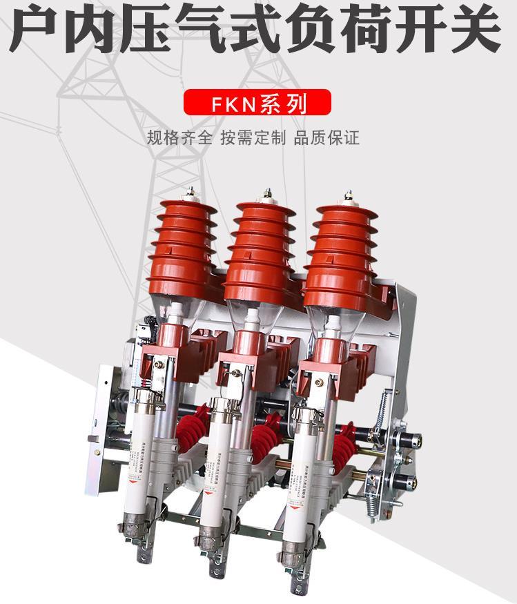FKN12-12压气式高压负荷开关10侄装式左操作电动机构