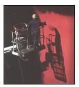 烟囱水塔平台制作、烟囱水塔顶口修补、烟囱水塔灯具检修