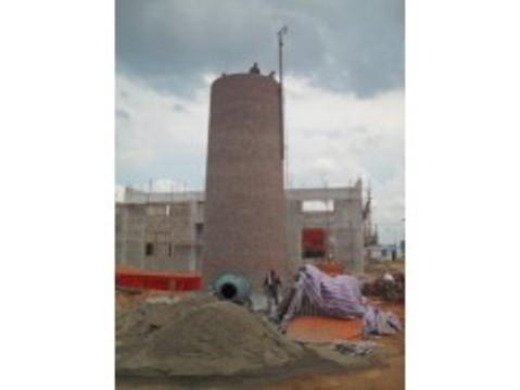 30米锅炉房砖烟囱新建公司