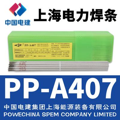 上海电力牌PP-A407不锈钢电焊条E310-15焊条