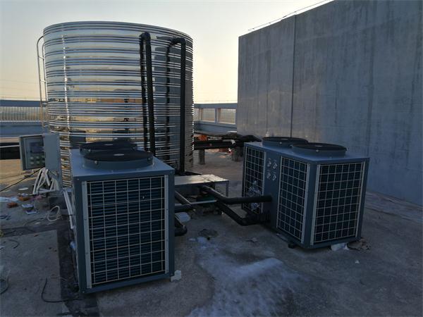丹阳宏福物流园太阳能加空气能热水工程竣工