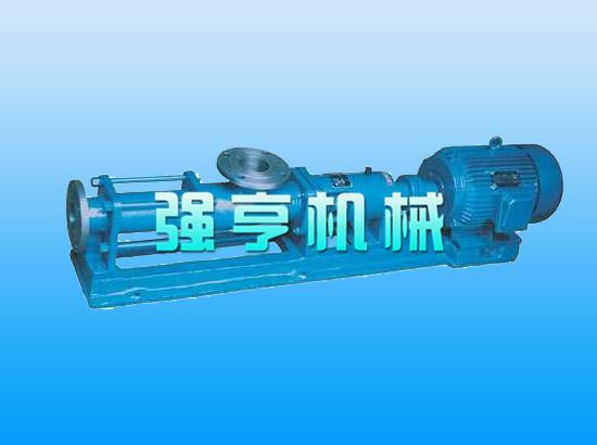 北京G型不锈钢螺杆泵用于泥浆的输送工作噪声小无泄漏无温升
