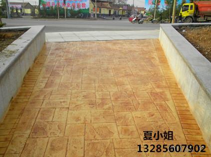 滁州压模地坪材料生产厂家/小区压模路面材料批发