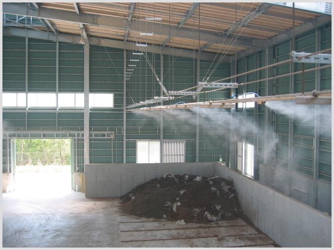 夏季高温垃圾站降温除臭加湿器高压微雾厂家批发价格