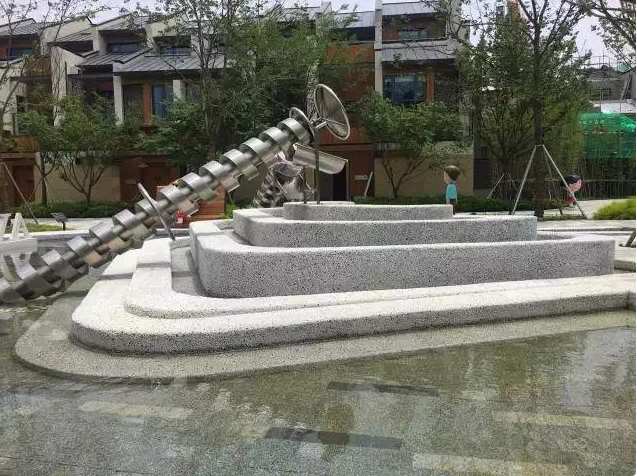 上海民宿水洗石墙面施工报价公园水洗石坐凳现场批筑