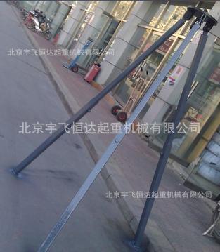 机井专用拆卸伸缩三脚架吊机北京吨位可选