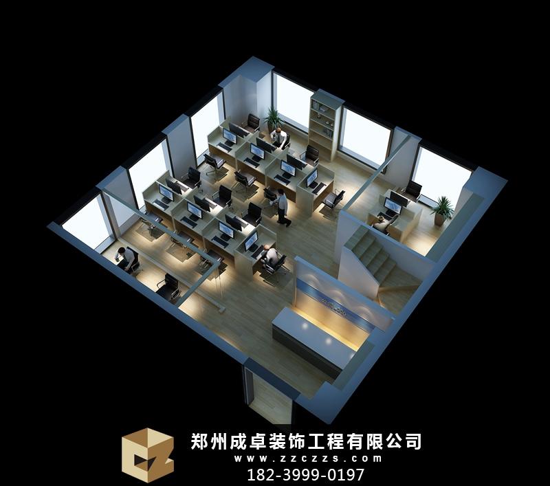 郑州办公室装修设计的舒适温馨才能更好促进员工积极性