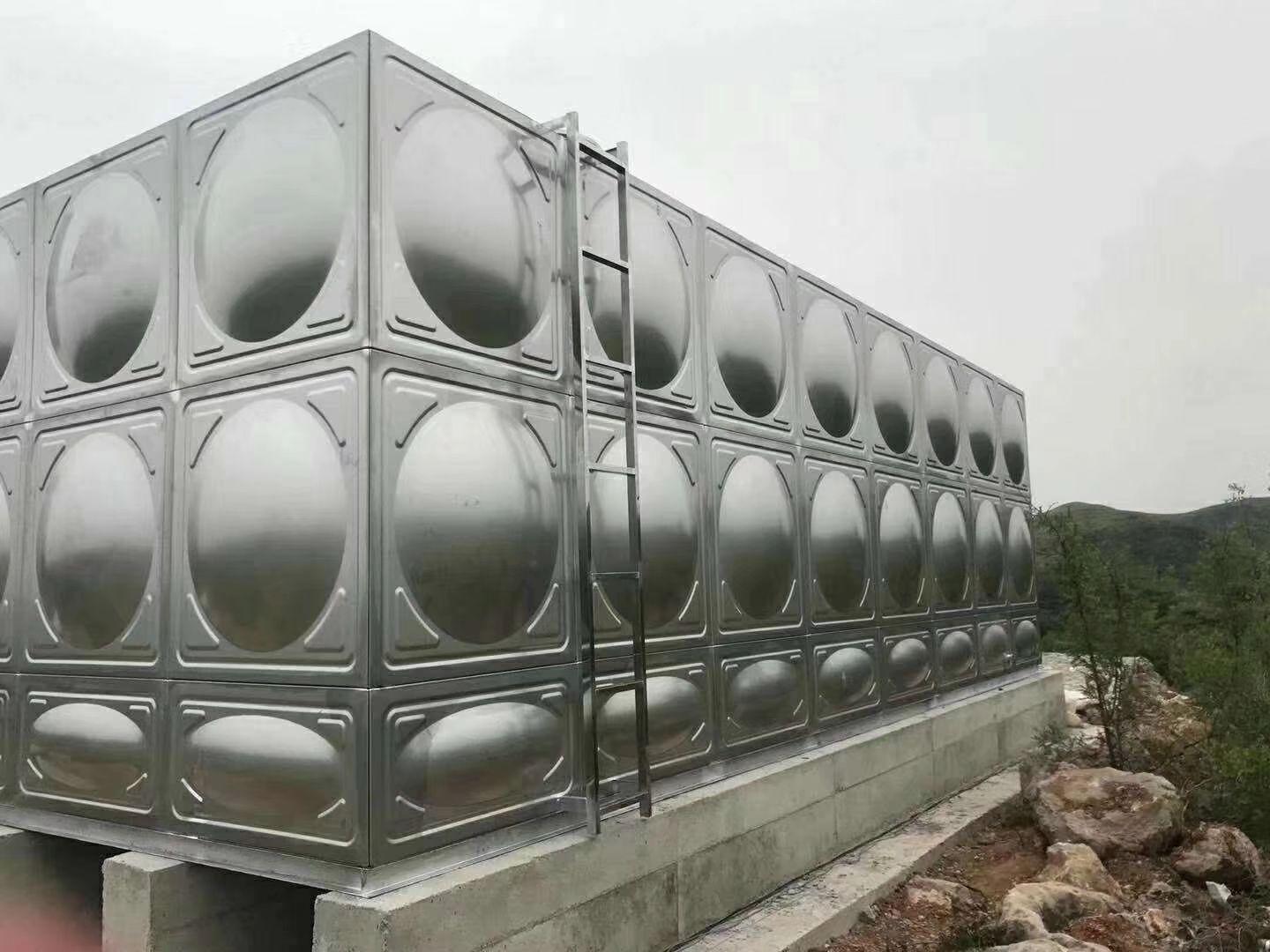 佛山高明不锈钢水箱304生活热水箱不锈钢保温水箱水塔