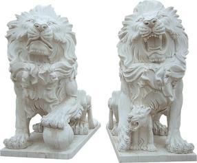 大理石狮子雕刻MGL027