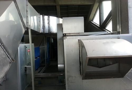 厨房排烟工程的设计上海怡帆厨房通风净化设备