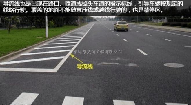 南京道路划线 南京达尊热熔型路面标线划线