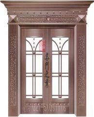 别墅铜门 上海铜门 高配满5平方米送指纹锁