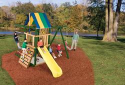 美国swing-N-slide木质儿童游乐设施4