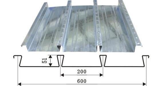 楼承板YX51-200-600 BONDEK