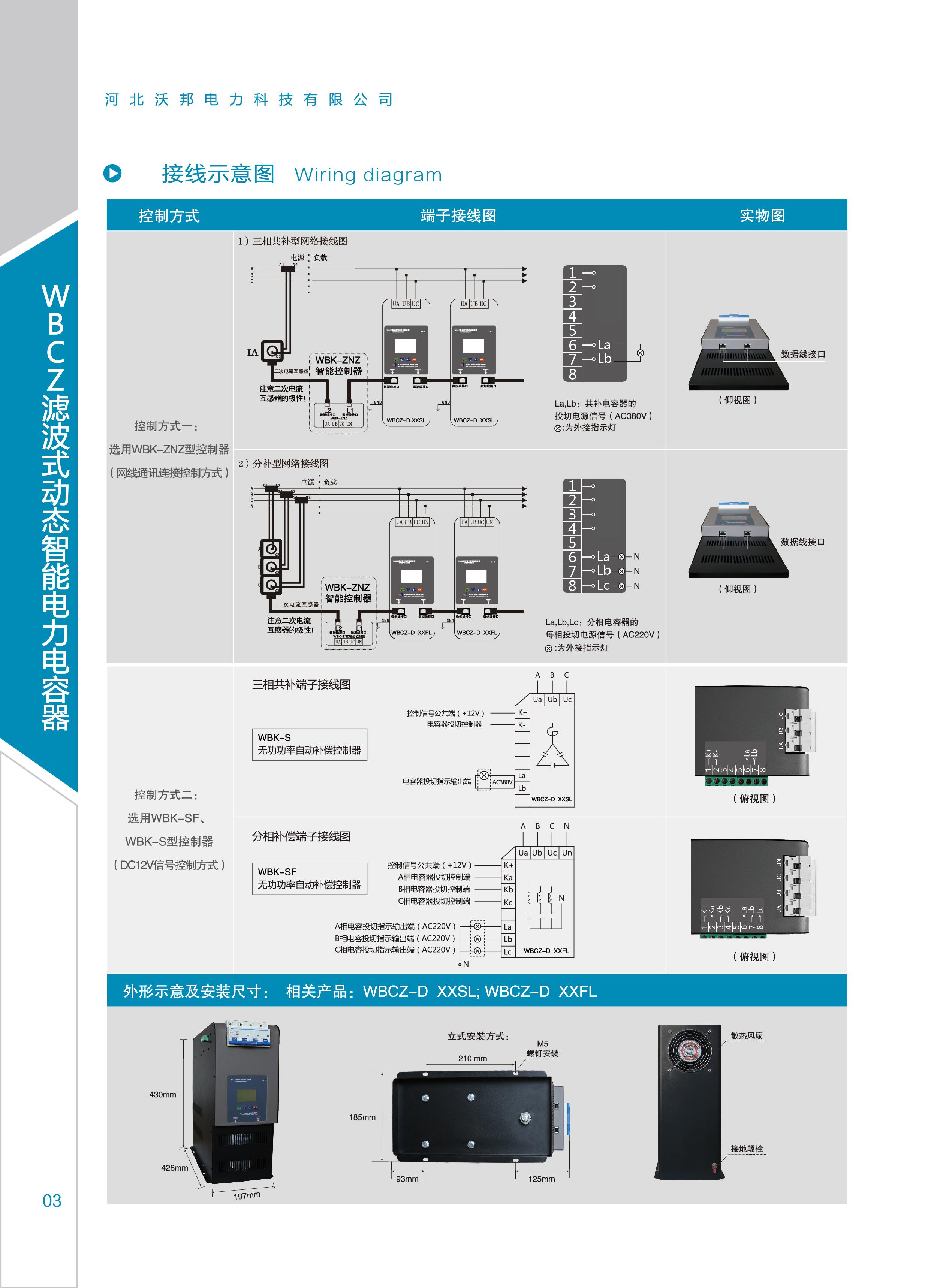 WBCZ系列智能电力电容器