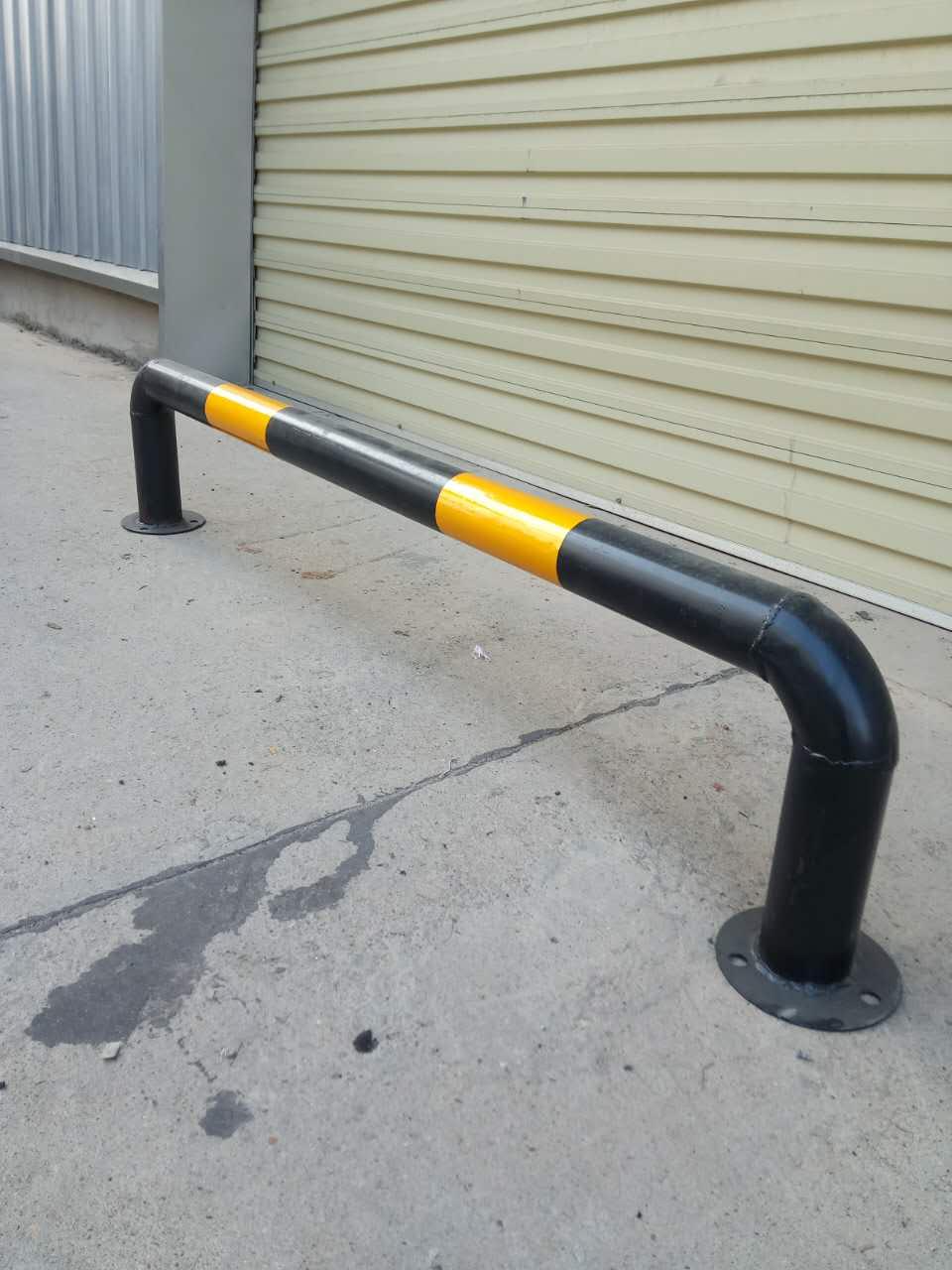 供应停车场专用钢管挡车杆U型倒车管弯头角铁管