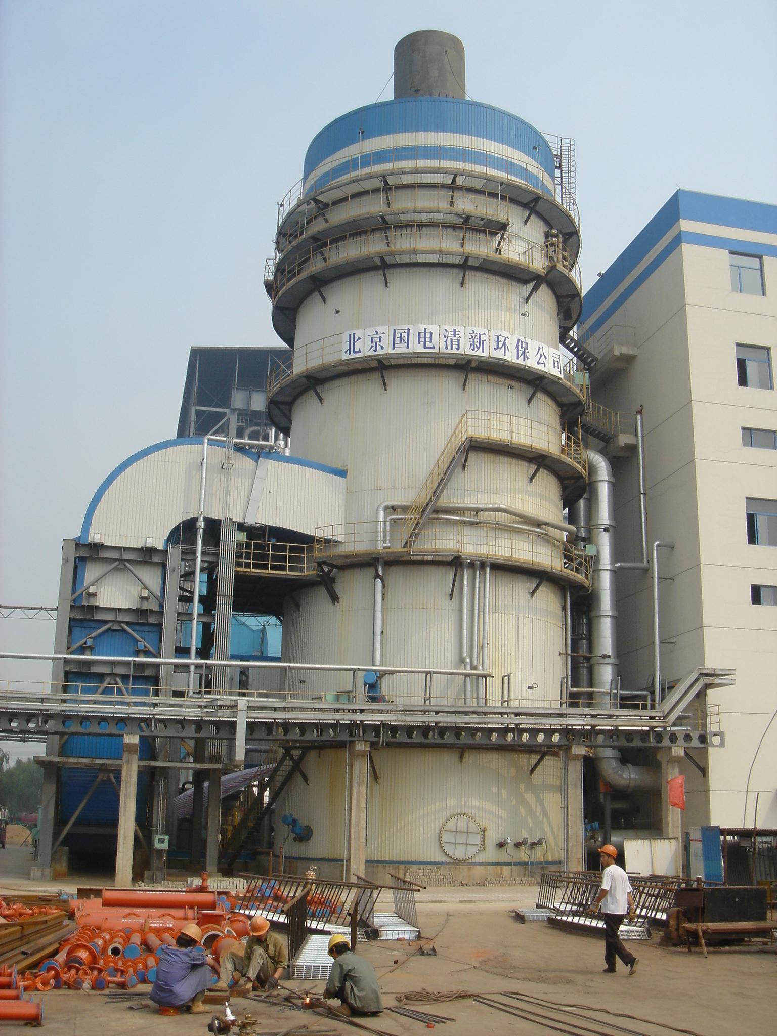 电厂脱硫用玻璃钢喷淋管-碳化硅耐磨
