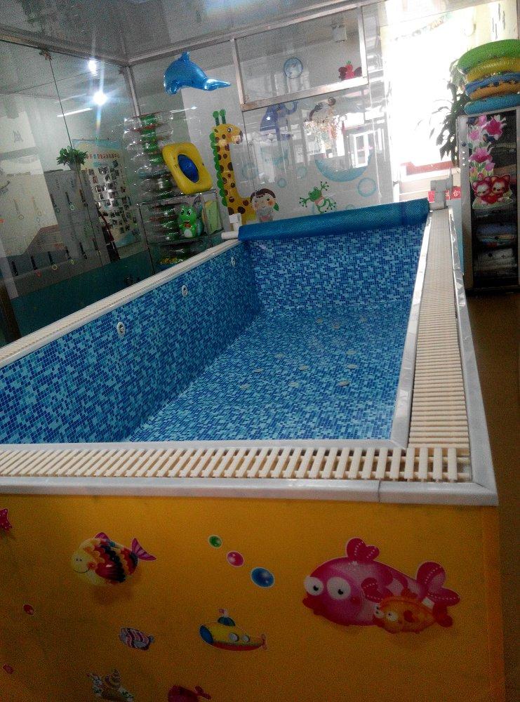 儿童泳池用的环保装饰卷材,pvc泳池胶膜施工