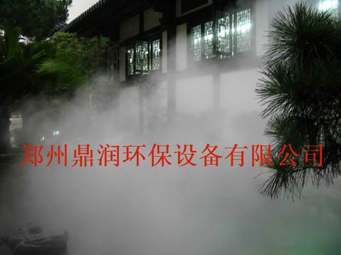 小区景观造雾-郑州景观造雾-喷雾降温景观-雾森人工造雾