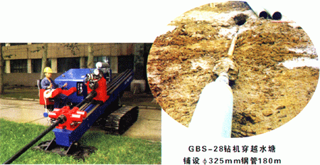 供应GBS-28型定向钻进铺管钻机