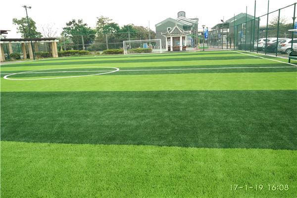 人造草足球场，标准环保人造草足球场施工建设