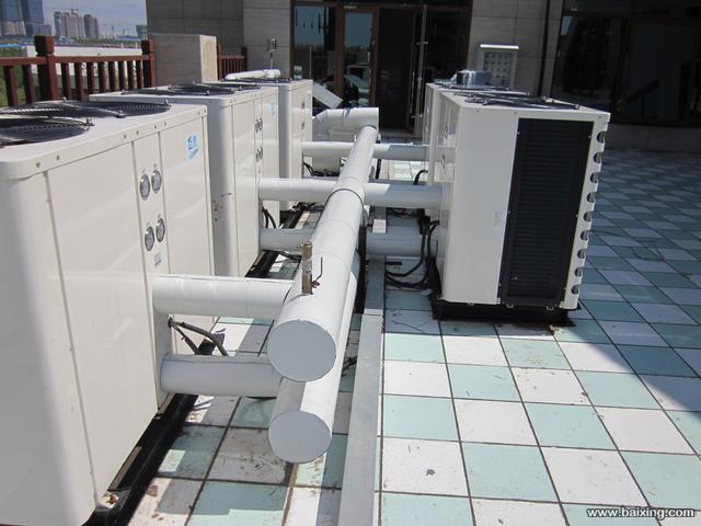中央空调空气源热泵