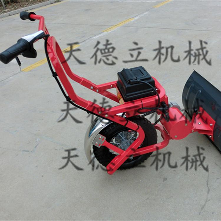 CXJ-I手推单轮充电式除雪机 履带式推粪机 推沙机