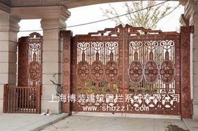 铸铝庭院门—永不生锈永不褪色的别墅庭院门